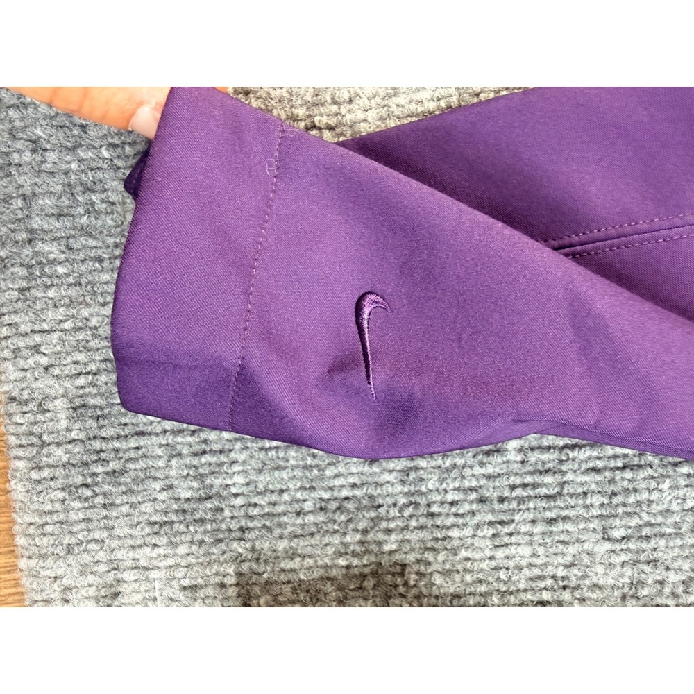 Nike ACG Purple Softshell Hoodie Jacket Womens Small Full Zip Fleece Lined Hikin - Picture 11 of 13